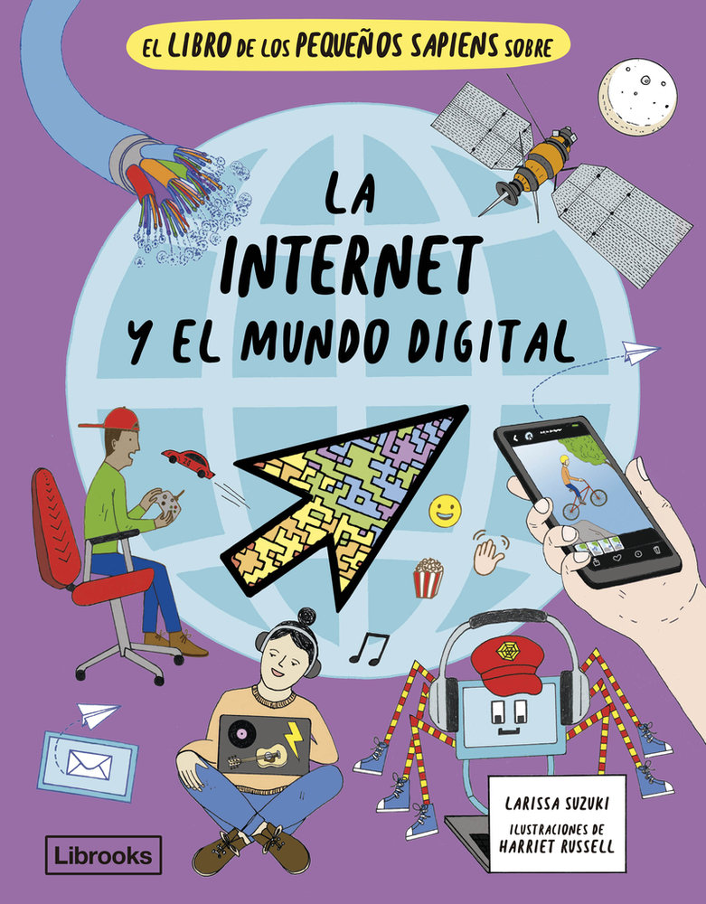 Libro de pequeños sapiens sobre internet y el mundo digital